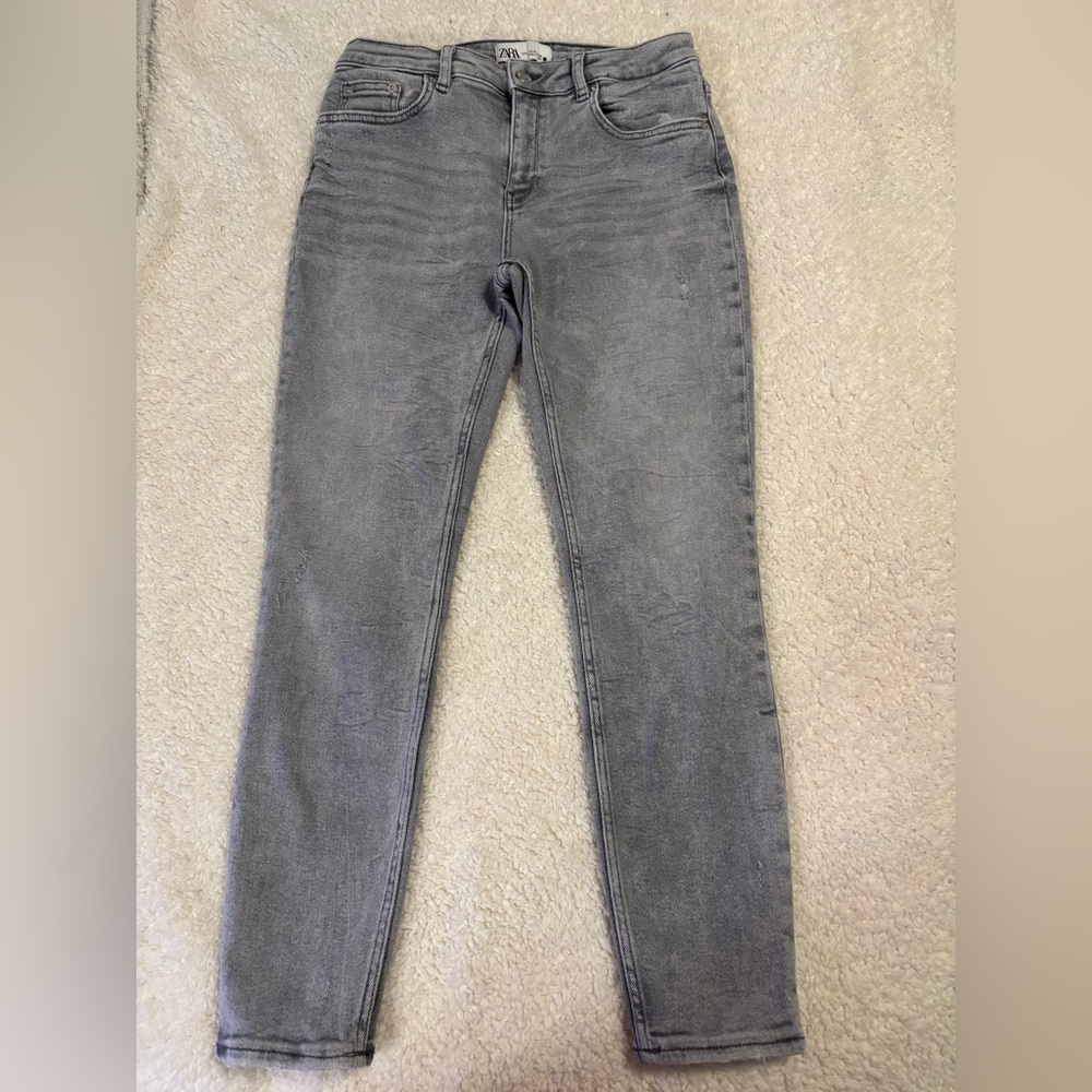 Zara Women's Skinny Jeans - Gray